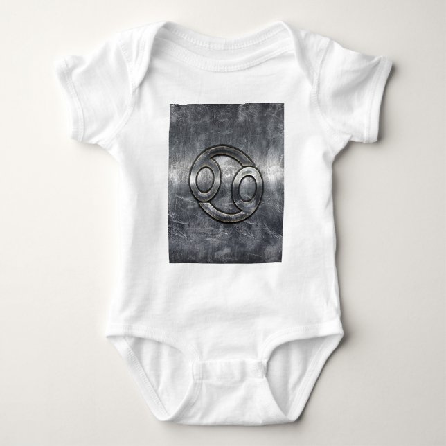 Body Para Bebé Símbolo zodiaco contra el cáncer en decoración ang (Anverso)