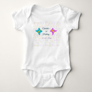 Body Para Bebé SIMPLE MÍNIMO.CUTIE AGREGA NOMBRE BEBÉ feliz cumpl
