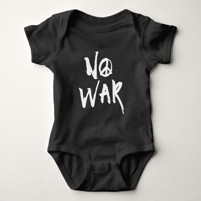 Body Para Bebé Sin guerra (Anverso)