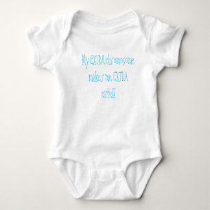 Body Para Bebé Síndrome de Down Baby Bodysuit