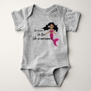 Body Para Bebé Sirena 