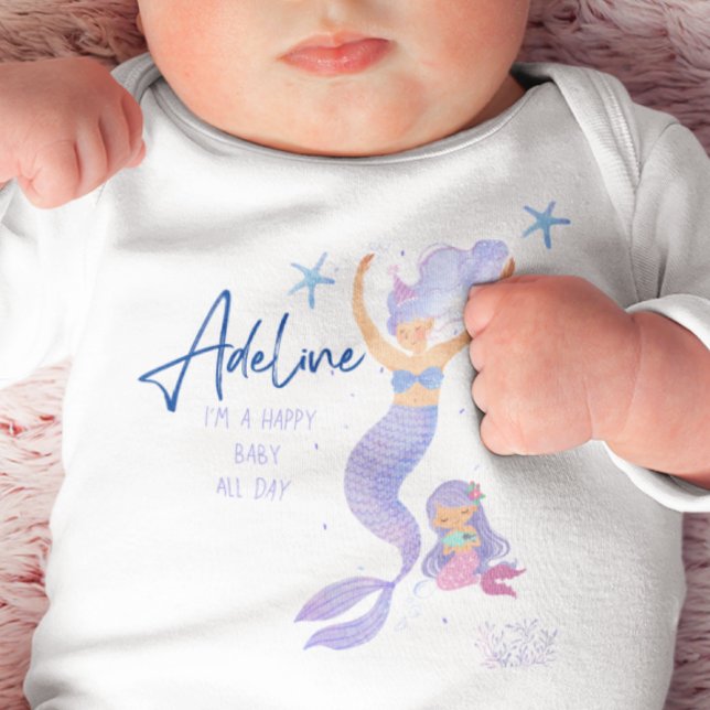 Body Para Bebé Sirenita (Subido por el creador)