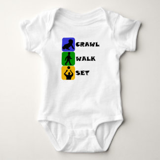 Body Para Bebé Sistema del paseo del arrastre