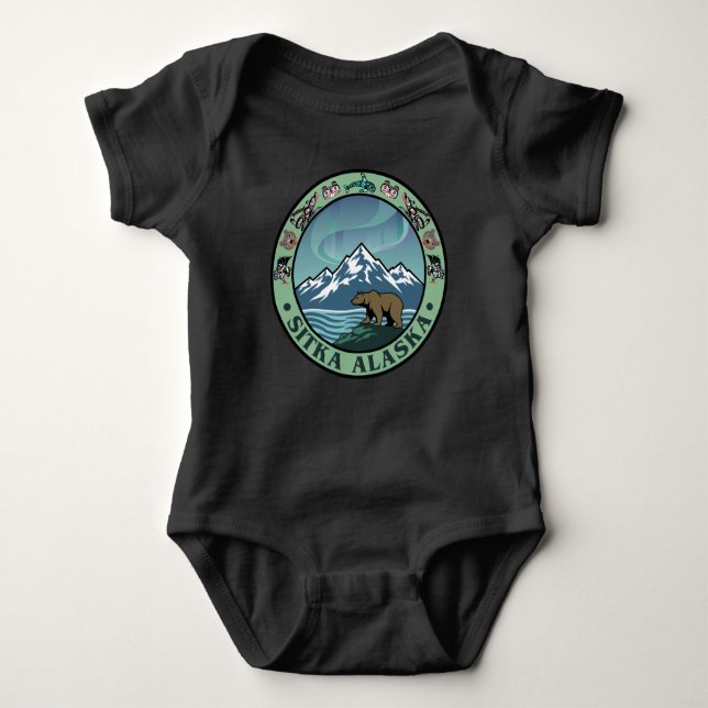 Body Para Bebé Sitka Alaska Estados Unidos (Anverso)