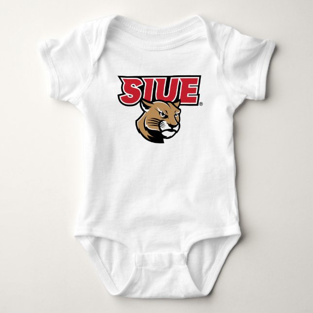 Body Para Bebé SIUE Cougars (Anverso)