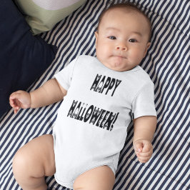Body Para Bebé Skeleton Halloween Textos