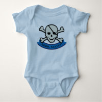 Skull - Bebé azul claro