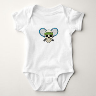 Body Para Bebé Skull Tennis Tennis