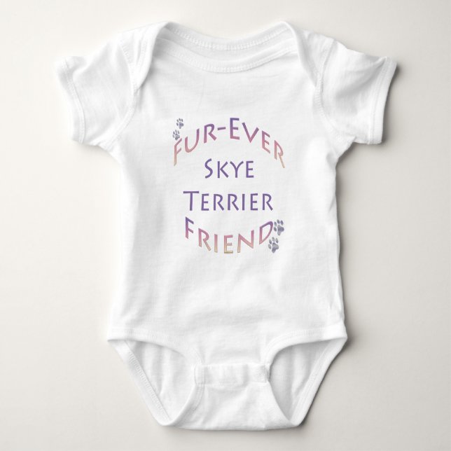 Body Para Bebé Skye Terrier Furever Friend (Anverso)