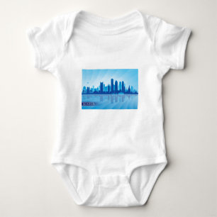 Body Para Bebé Skyline de Boston