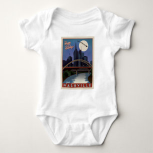 Body Para Bebé Skyline de Nashville