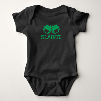 Body Para Bebé SLÁINTE bodysuit negro con boquilla