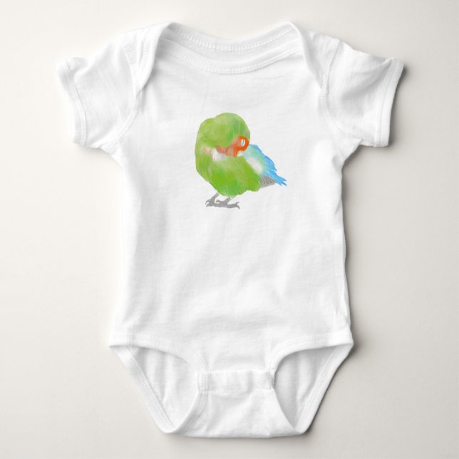 Body Para Bebé Sleepe Lovebird (Anverso)