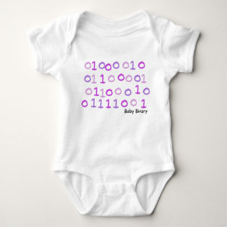 Body Para Bebé Sleepsuit binario rosado del bebé