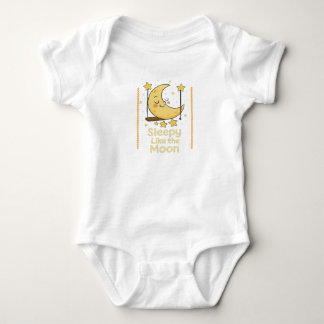 Body Para Bebé Sleepy Like Moon: Bebé lindo