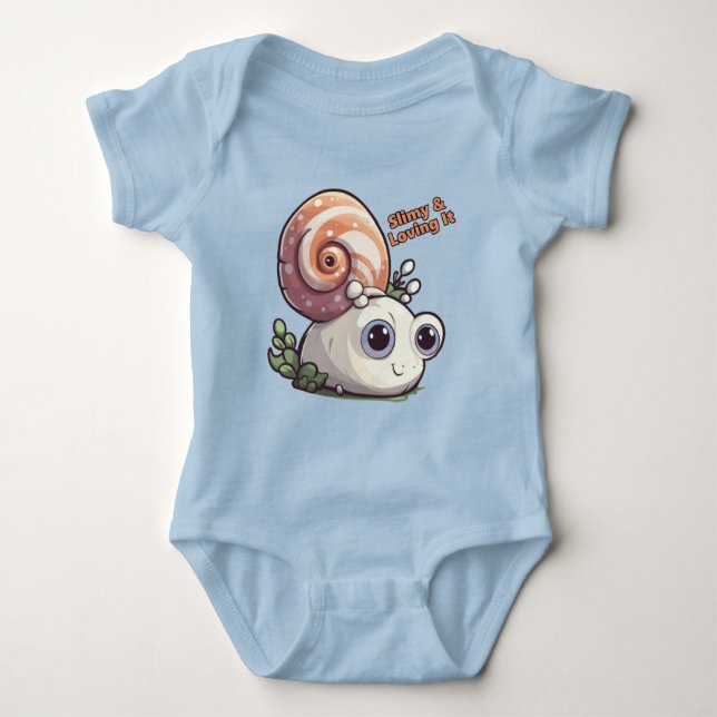 Body Para Bebé Slimy and Love It (Anverso)