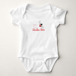 Body Para Bebé Słodka Bee Baby Bodysuit