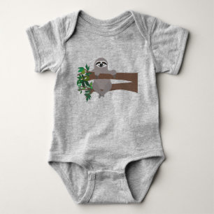 Body Para Bebé Sloth Baby Bodysuit