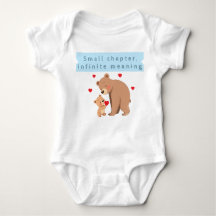 Small chapter, infinite meaning baby clothes