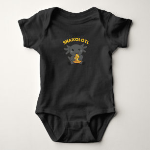 Body Para Bebé Snaxolotl Axolotl Lover Cute Animales Pizza