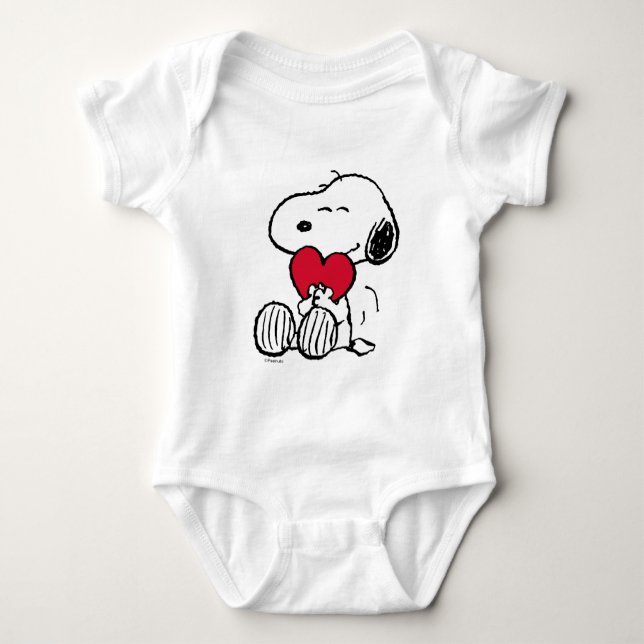 Body Para Bebé Snoopy | Little Sweetheart Baby Bodysuit (Anverso)