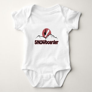 Body Para Bebé Snowboarder