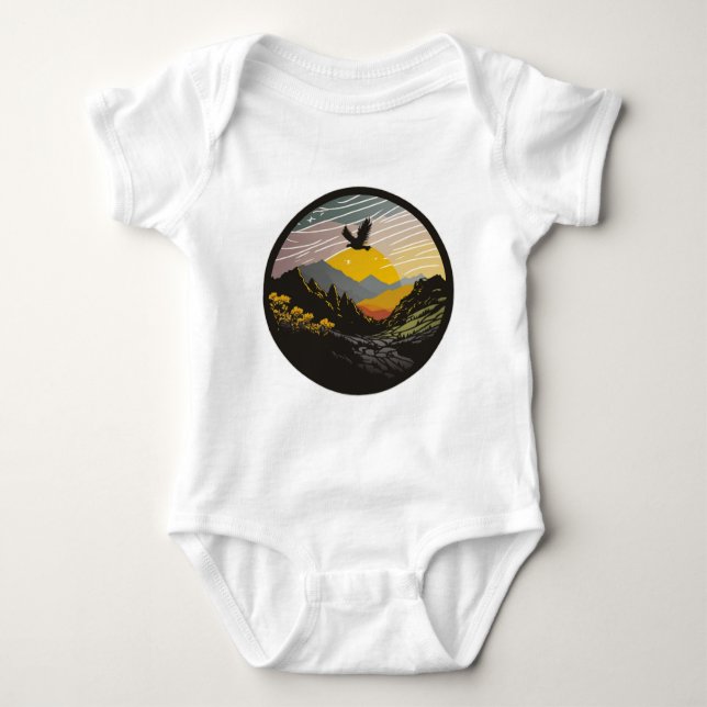 Body Para Bebé Snowdonia (Anverso)