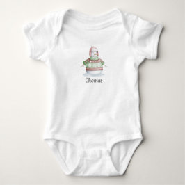 Body Para Bebé Snowman Baby Bodysuit