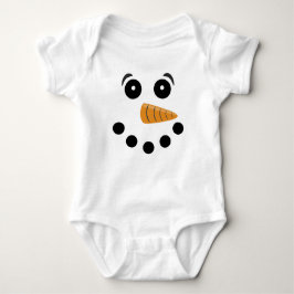 Body Para Bebé Snowman Bodysuit