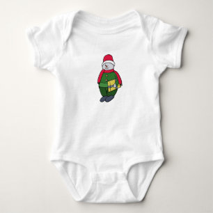 Body Para Bebé Snowman de invierno frío