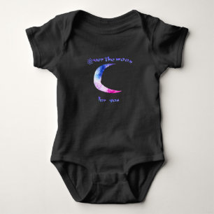 Body Para Bebé Sobre la luna espacio traje de bebé traje de bebé