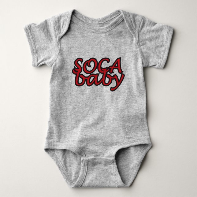 BODY PARA BEBÉ SOCA BABY - (Anverso)