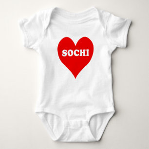 Body Para Bebé Sochi Heart