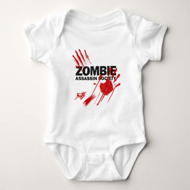 Body Para Bebé Sociedad de asesinos zombis (Anverso)