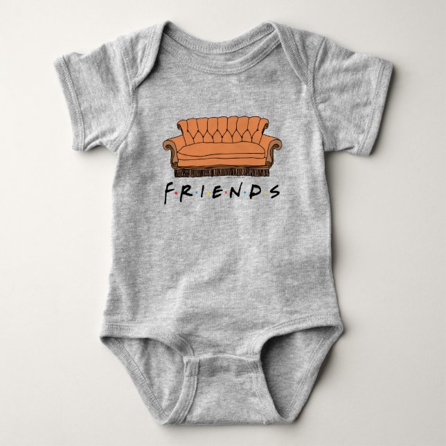 Body Para Bebé Sofá de FRIENDS™ (Anverso)
