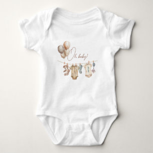 Body Para Bebé Soft Boho Neutral Baby Clothes Baby Shower