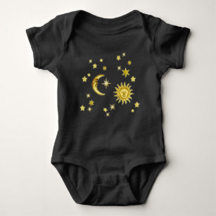 Ropa Estrellas La Luna Del Sol y zapatos de bebé (0 - 24 meses) 