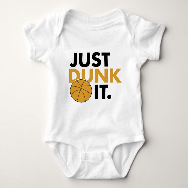 Body Para Bebé Solo Dunk (Anverso)