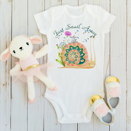 Body Para Bebé Sólo llene de caracol