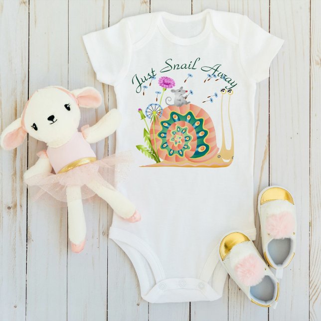 Body Para Bebé Sólo llene de caracol (Subido por el creador)