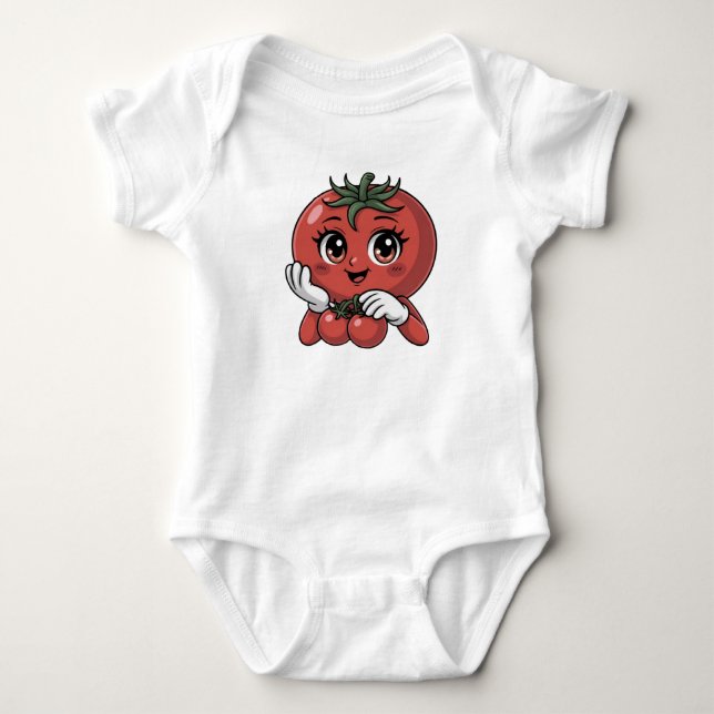 Body Para Bebé Solo Mi Tomate (Anverso)
