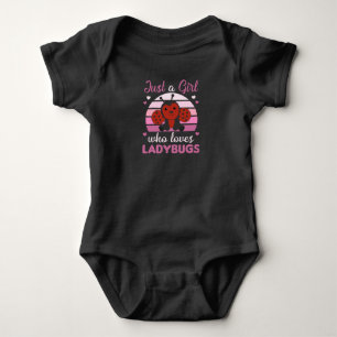 Body Para Bebé Sólo Un Chica A La Ladybug Le Encanta El Dulce Ins