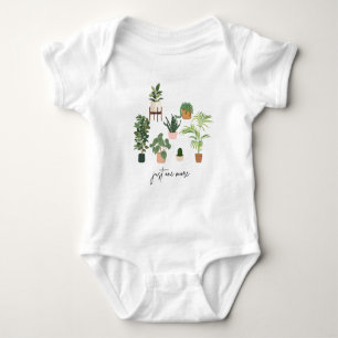Body Para Bebé Solo una camiseta más de planta, Camiseta de dama 