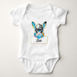 Body Para Bebé Son Bubble Easter Bunny T-Shirt
