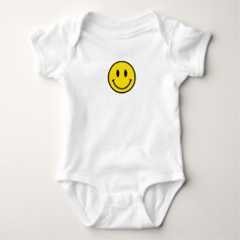 Body Para Bebé Sonrisa bebé Feliz amor Amor Amarillo Emoji blanca