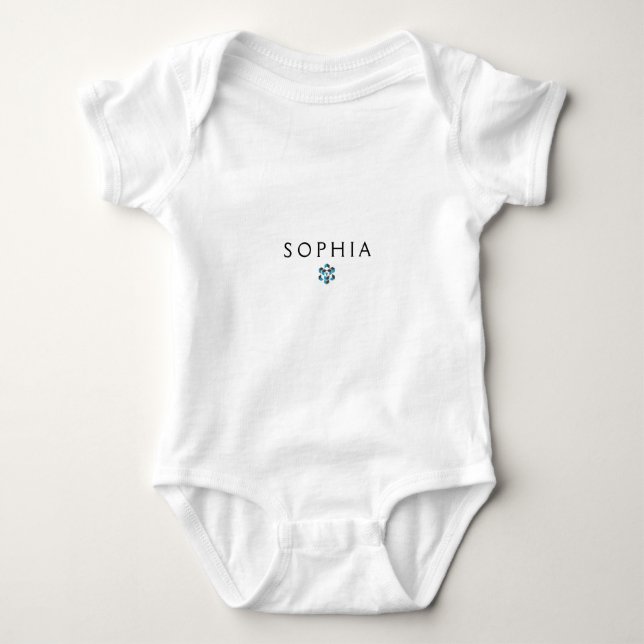 BODY PARA BEBÉ SOPHIA ONE PIECES (Anverso)