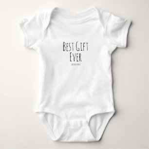Body Para Bebé Sorpresa de embarazo en Navidad - El Mejor Regalo