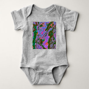 Body Para Bebé Sour Marble Baby Bodysuit