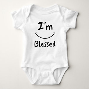 Body Para Bebé Soy Bendita Sonrisa bíblica Unisex