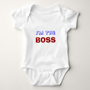 Body Para Bebé Soy BOSS, equipo de una pieza infantil